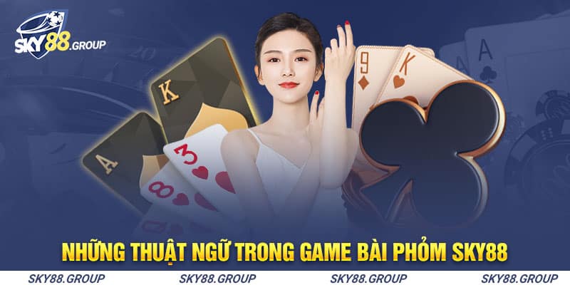 Những thuật ngữ trong game bài phỏm SKY88 