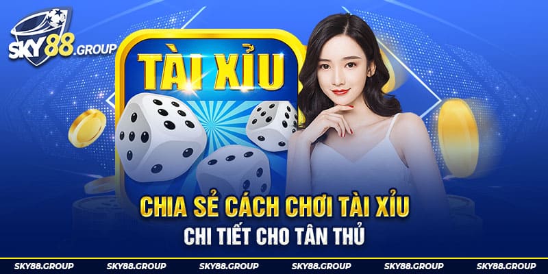 Chia sẻ cách chơi Tài Xỉu chi tiết cho tân thủ